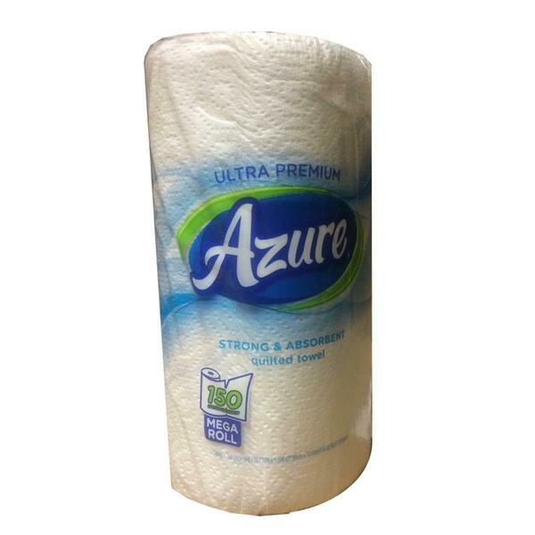 U.S Alliance Paper 75150 PE Paper Azure 2 Ply 150 sheet Kitchen Roll Towel 75150  (PE)